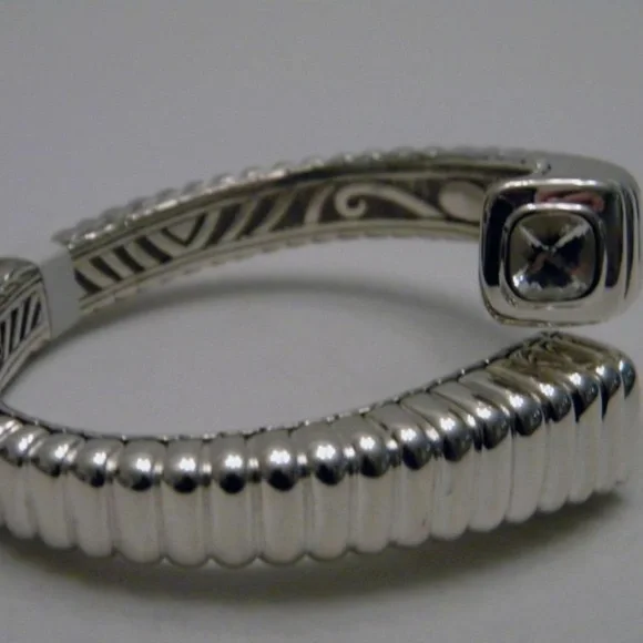 JOHN HARDY Bracelet Batu Bedeg Topaz Slim Kick Cuff - Picture 5 of 5